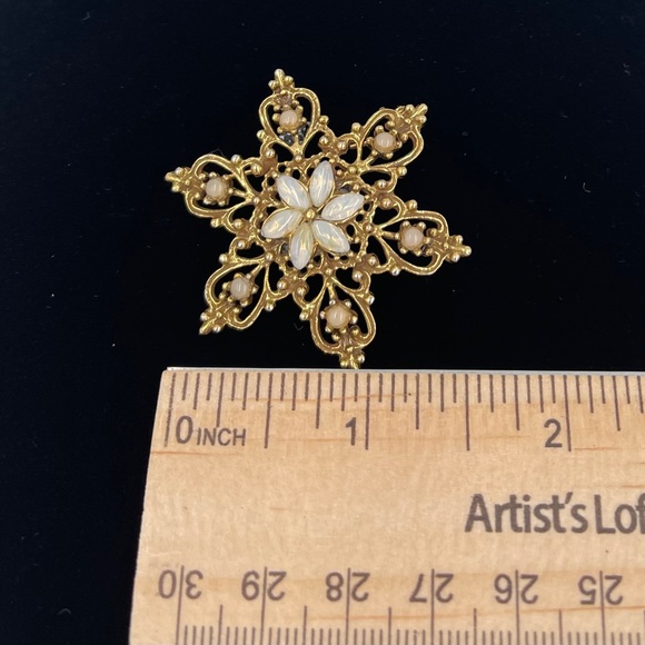Vintage Beautiful Stone Brooch. - Picture 12 of 13